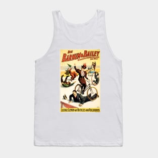 BARNUM & BAILEY AMERICAN CIRCUS Bicycles and Roller Skates 1900s Tank Top